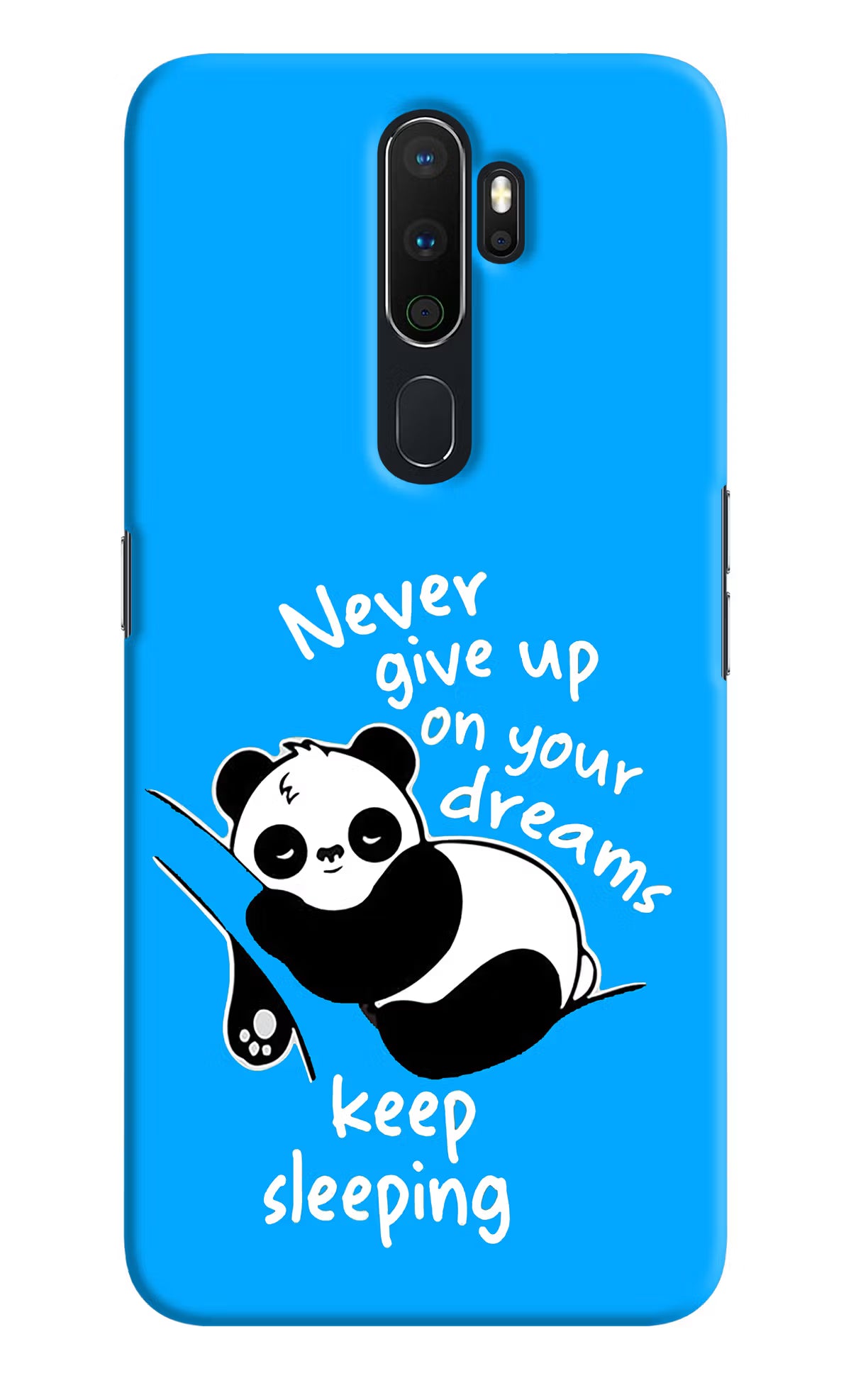 Keep Sleeping Oppo A5 2020/A9 2020 Hard Case Back Cover by Casekaro