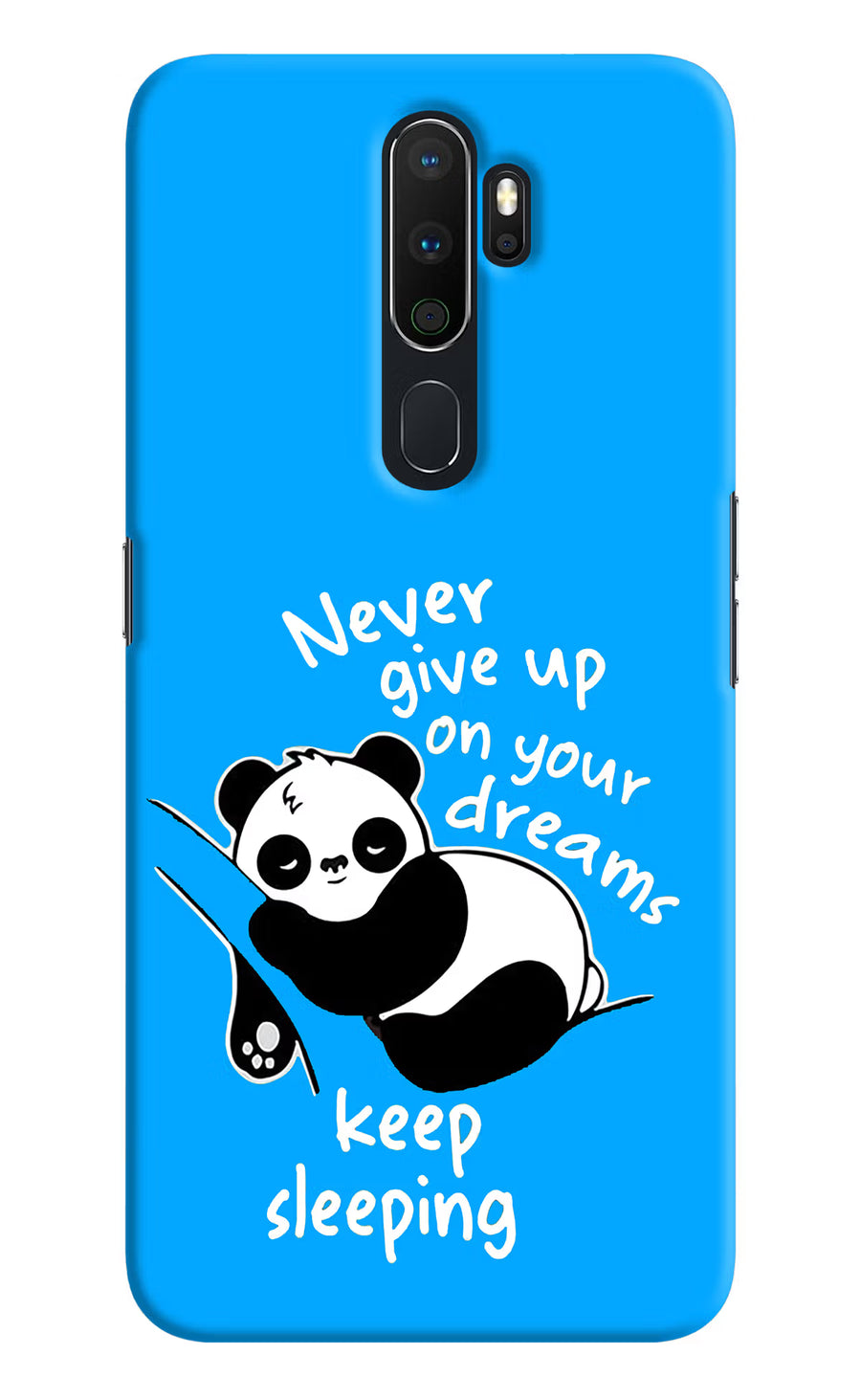 Keep Sleeping Oppo A5 2020/A9 2020 Back Cover, Hard case