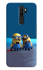 Minion Laughing Oppo A5 2020/A9 2020 Hard Case Back Cover by Casekaro