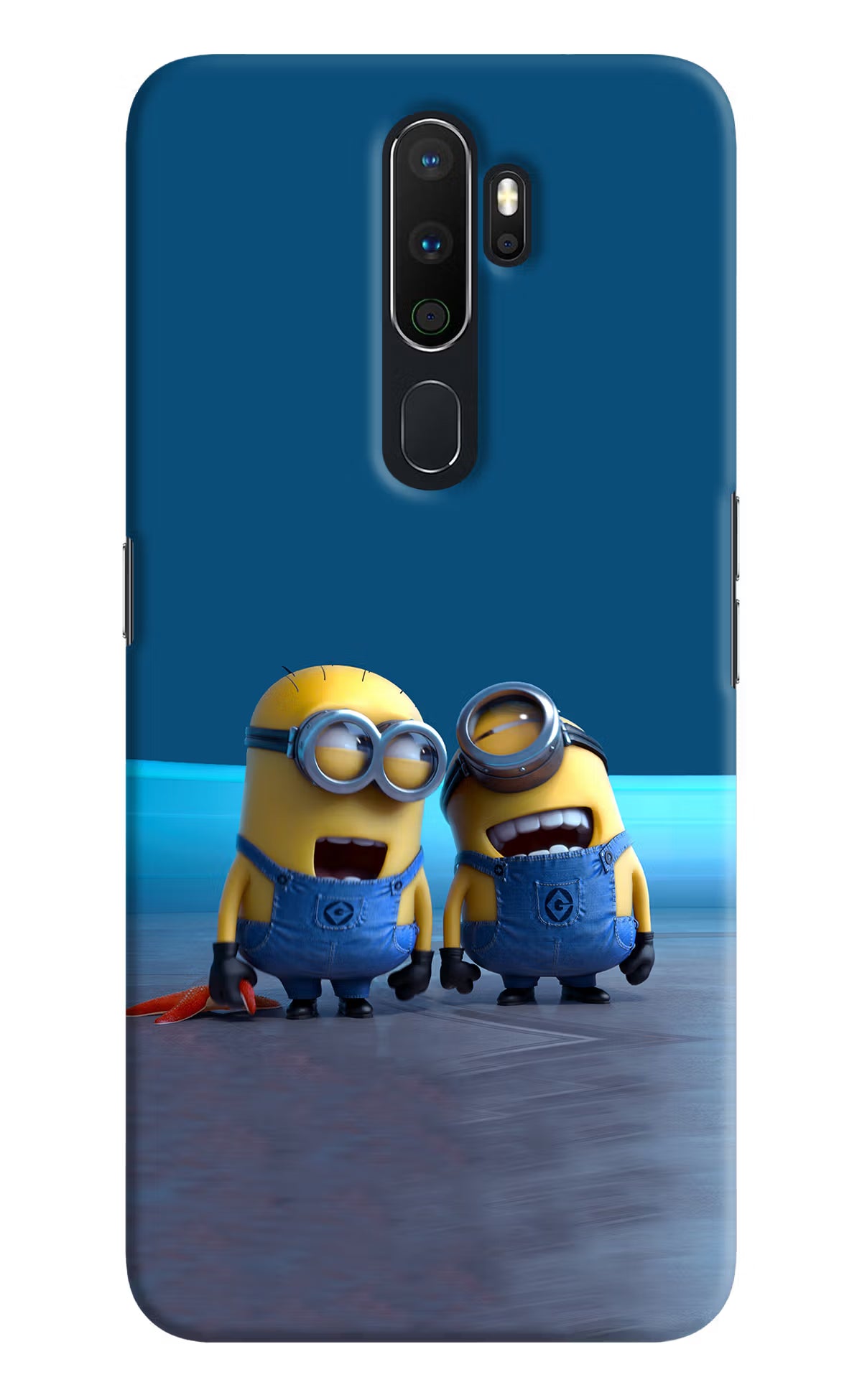 Minion Laughing Oppo A5 2020/A9 2020 Hard Case Back Cover by Casekaro