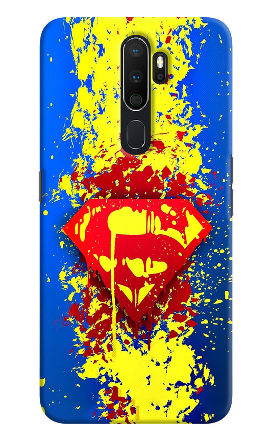 Superman logo Oppo A5 2020/A9 2020 Hard Case Back Cover by Casekaro