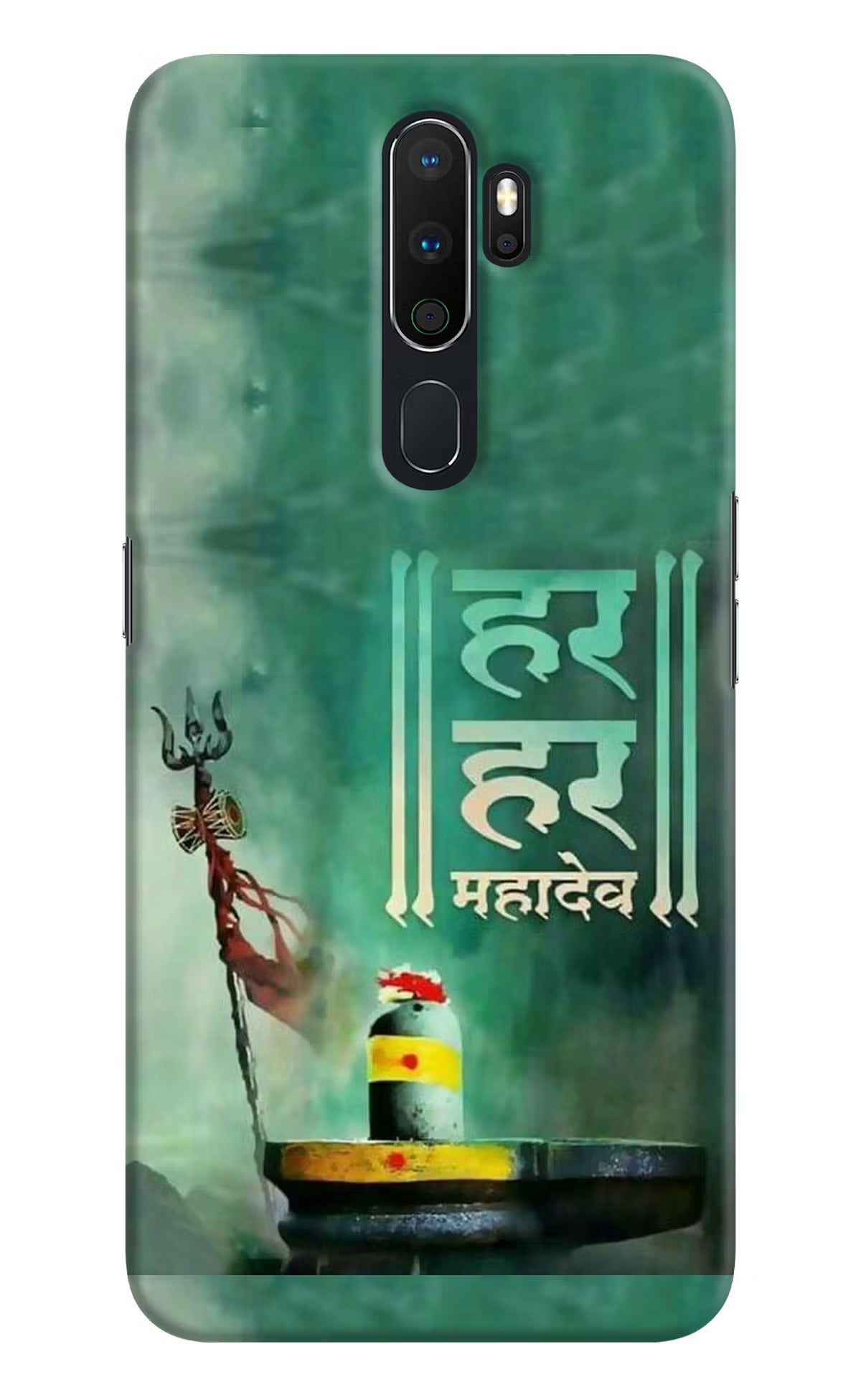 Har Har Mahadev Shivling Oppo A5 2020/A9 2020 Hard Case Back Cover by Casekaro