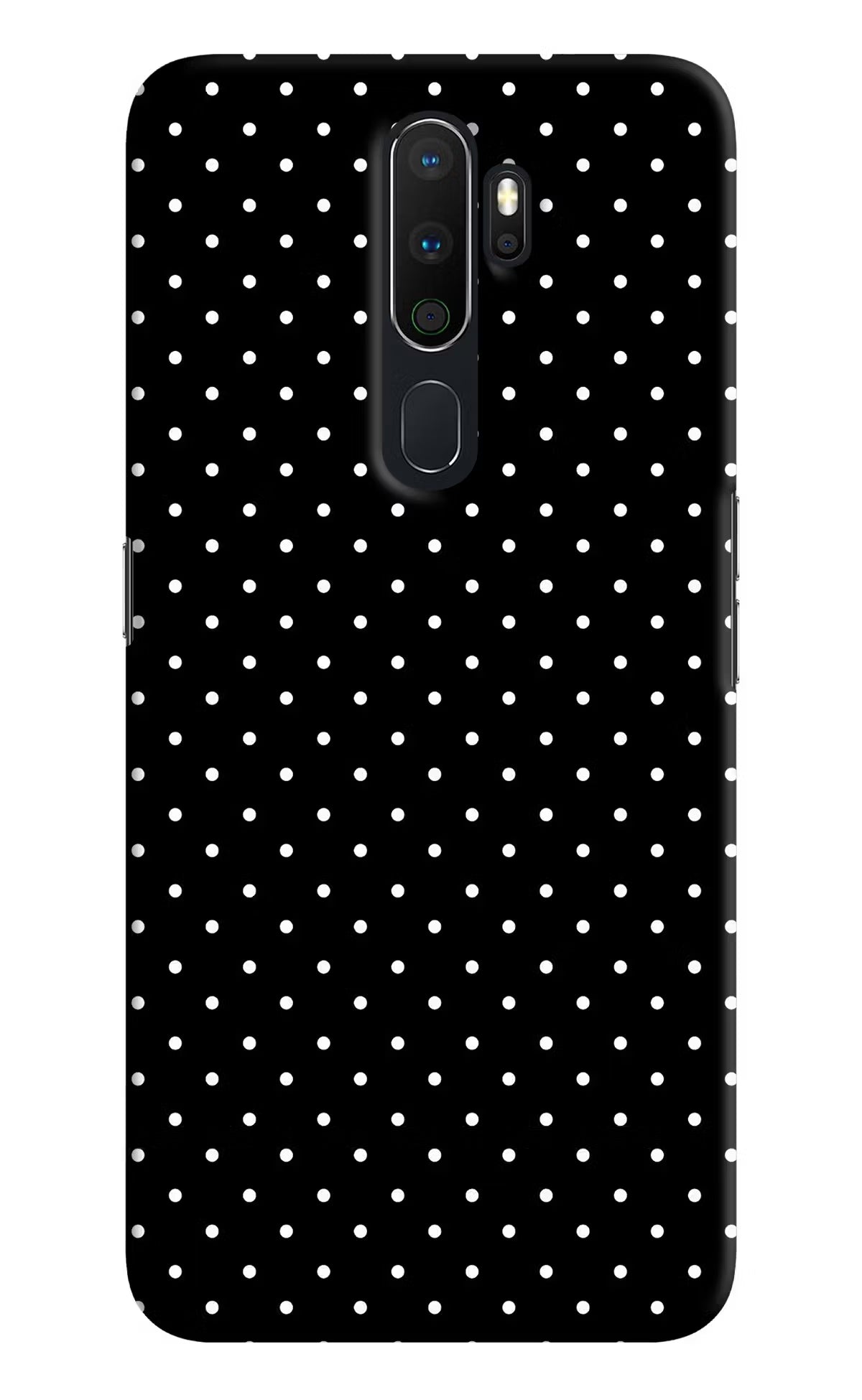 White Dots Oppo A5 2020/A9 2020 Hard Case Back Cover by Casekaro