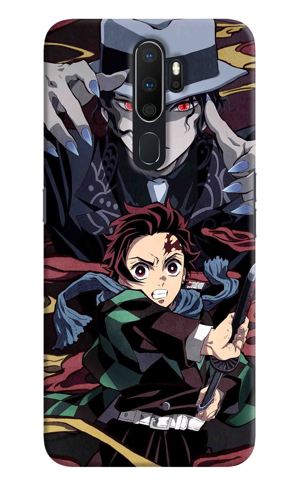 Demon Slayer Oppo A5 2020/A9 2020 Hard Case Back Cover by Casekaro