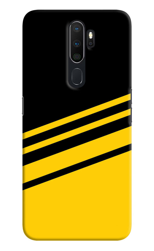 Yellow Shades Oppo A5 2020/A9 2020 Hard Case Back Cover by Casekaro