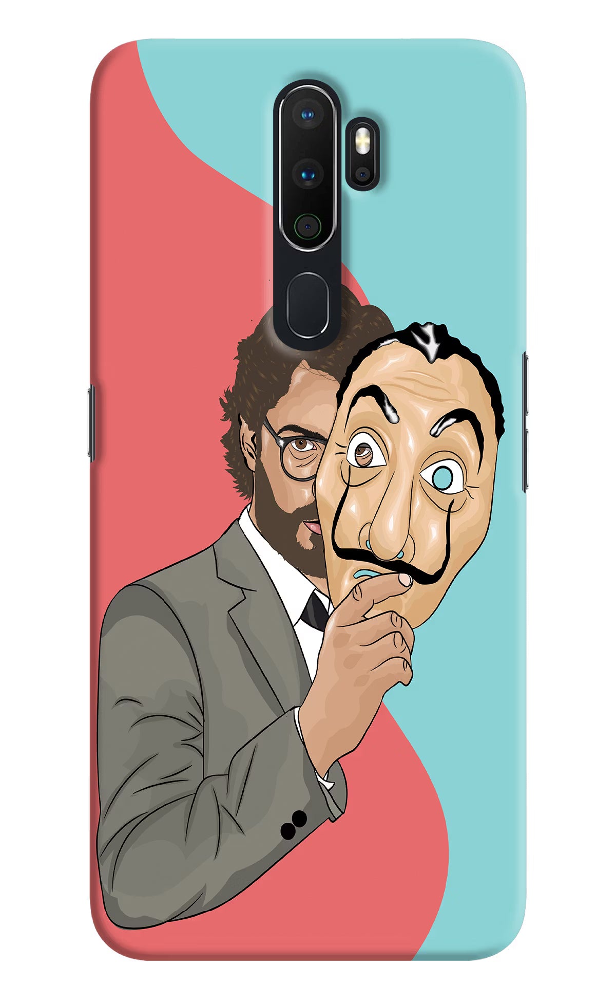 Professor Oppo A5 2020/A9 2020 Hard Case Back Cover by Casekaro