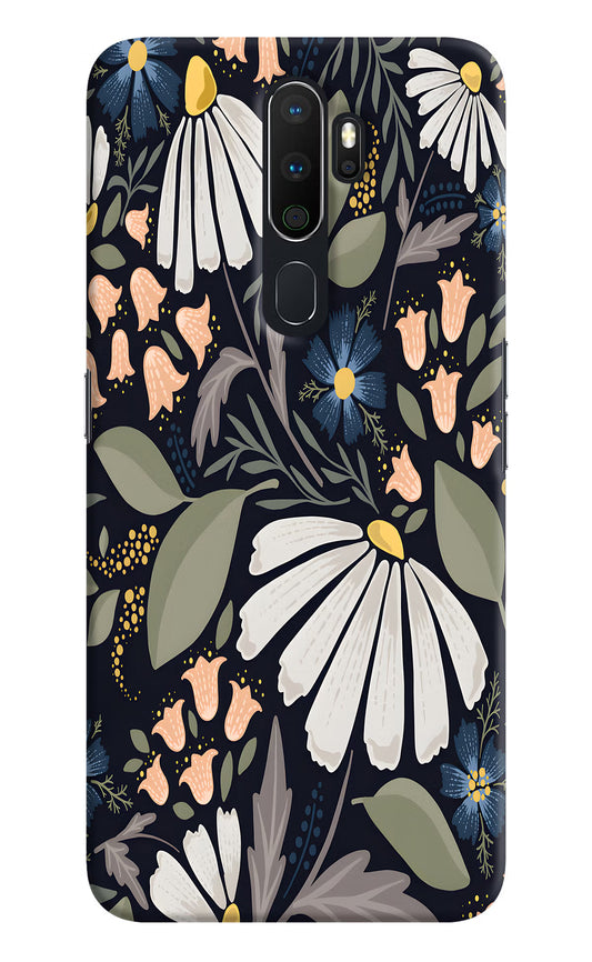 Flowers Art Oppo A5 2020/A9 2020 Hard Case Back Cover by Casekaro
