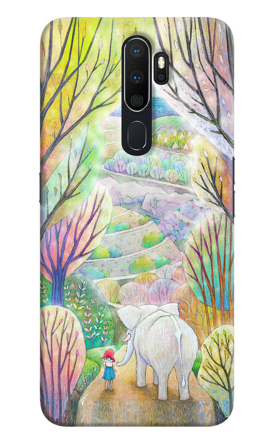 Nature Painting Oppo A5 2020/A9 2020 Hard Case Back Cover by Casekaro