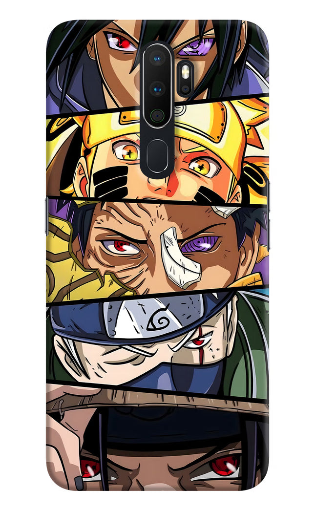 Naruto Character Oppo A5 2020/A9 2020 Hard Case Back Cover by Casekaro