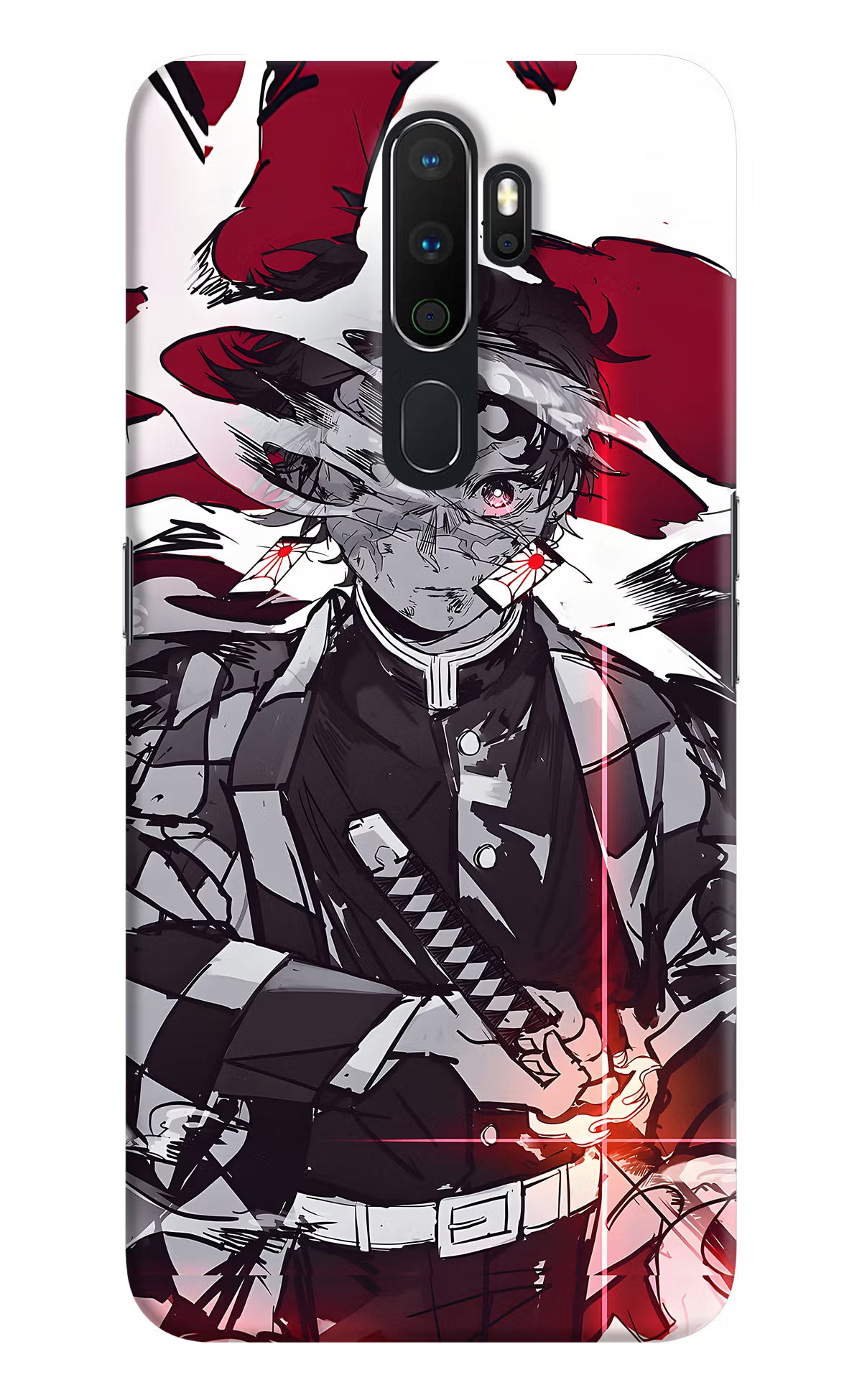 Demon Slayer Oppo A5 2020/A9 2020 Hard Case Back Cover by Casekaro