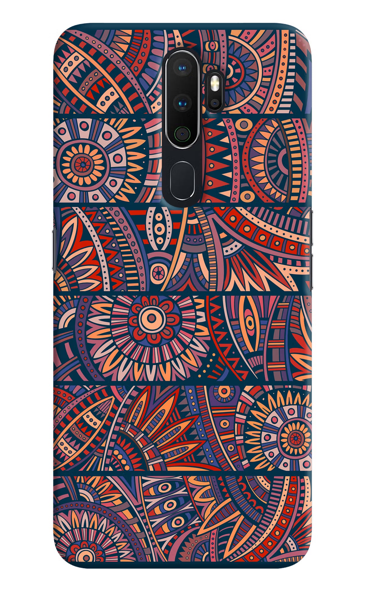 African Culture Design Oppo A5 2020/A9 2020 Hard Case Back Cover by Casekaro