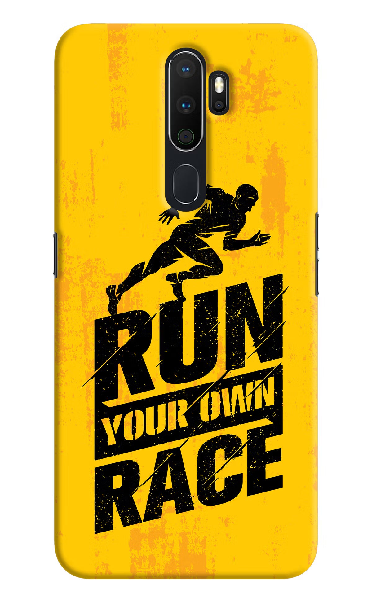 Run Your Own Race Oppo A5 2020/A9 2020 Hard Case Back Cover by Casekaro