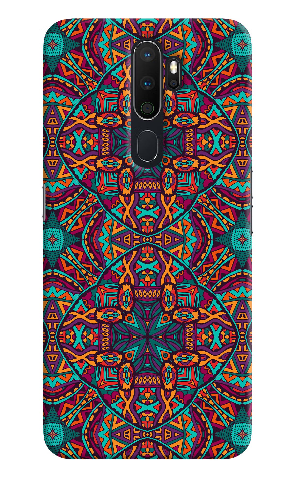 Colour Mandala Oppo A5 2020/A9 2020 Hard Case Back Cover by Casekaro