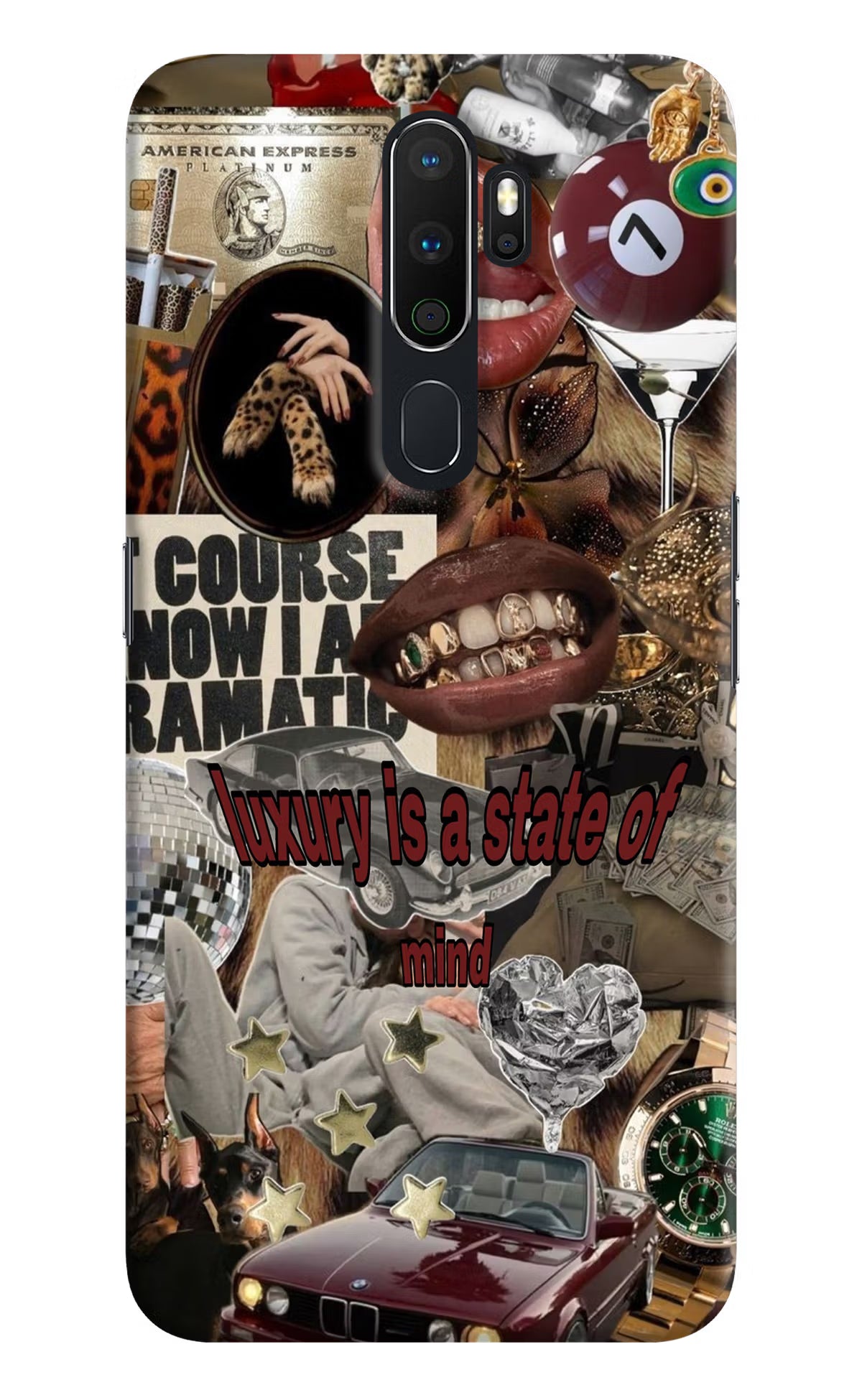 Luxury Oppo A5 2020/A9 2020 Hard Case Back Cover by Casekaro