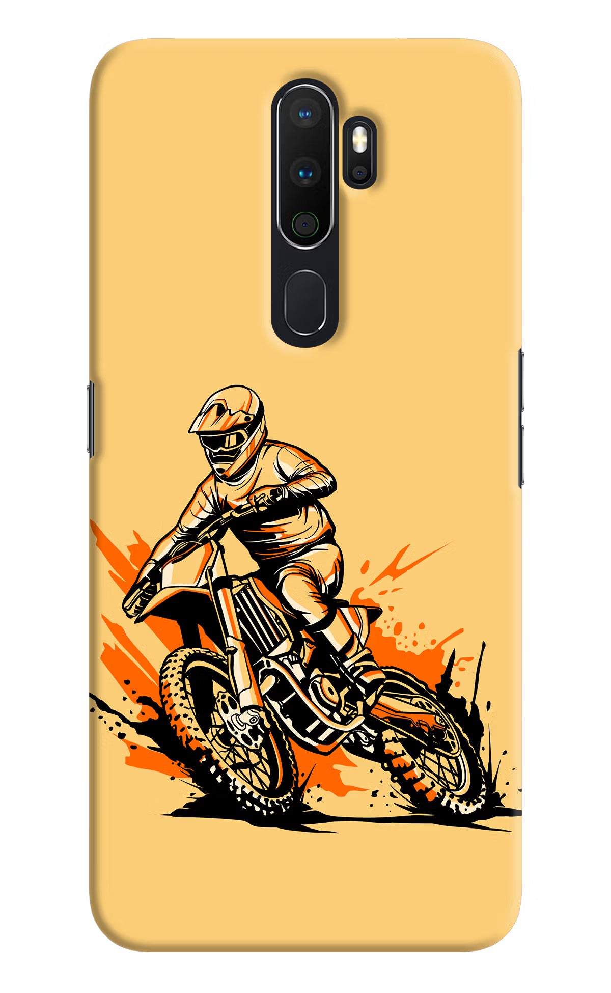 Off-Road Fury Oppo A5 2020/A9 2020 Hard Case Back Cover by Casekaro