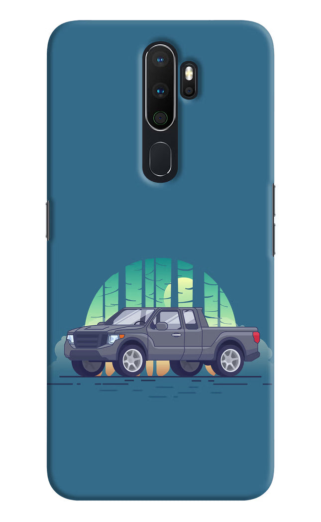 Retro Garage Vibe Oppo A5 2020/A9 2020 Hard Case Back Cover by Casekaro