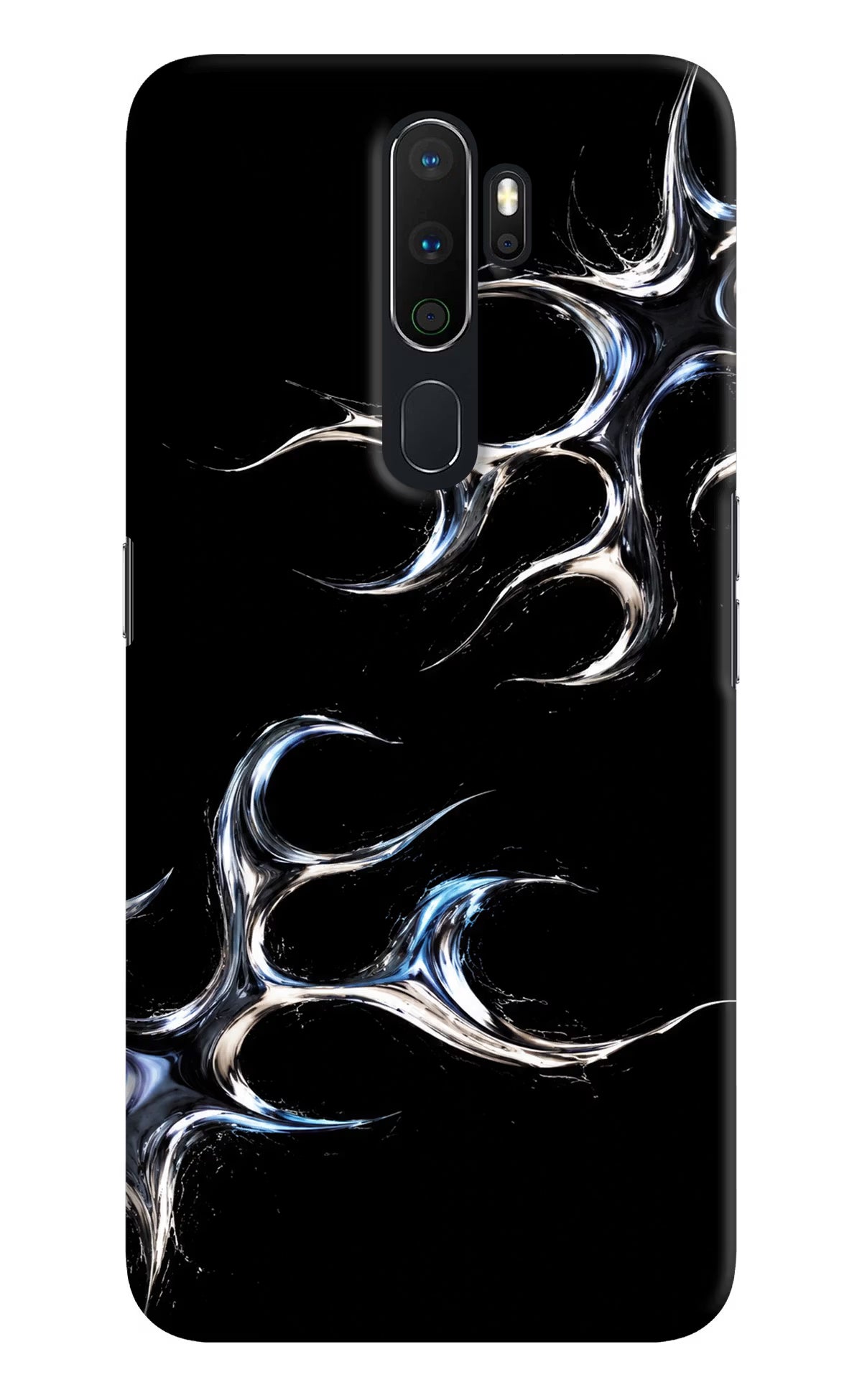 Chrome Tribal Oppo A5 2020/A9 2020 Hard Case Back Cover by Casekaro