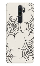 Spider Web Oppo A5 2020/A9 2020 Hard Case Back Cover by Casekaro