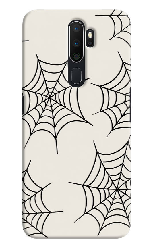 Spider Web Oppo A5 2020/A9 2020 Hard Case Back Cover by Casekaro