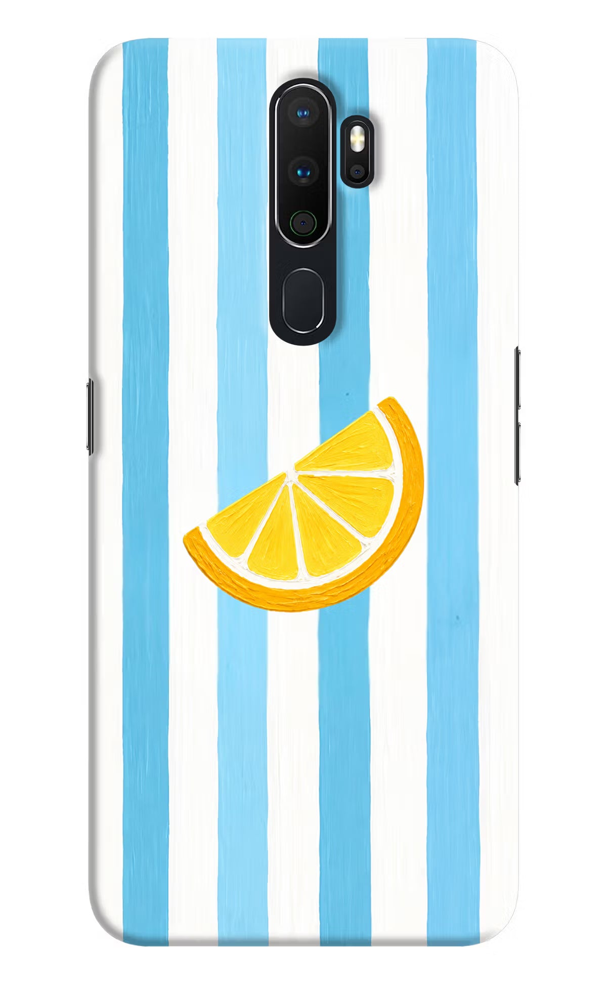 Summer Lemon Oppo A5 2020/A9 2020 Hard Case Back Cover by Casekaro