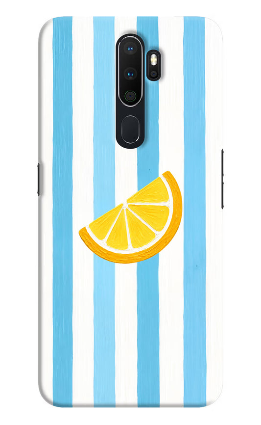 Summer Lemon Oppo A5 2020/A9 2020 Hard Case Back Cover by Casekaro