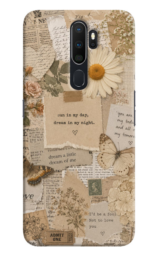 Vintage case Oppo A5 2020/A9 2020 Back Cover