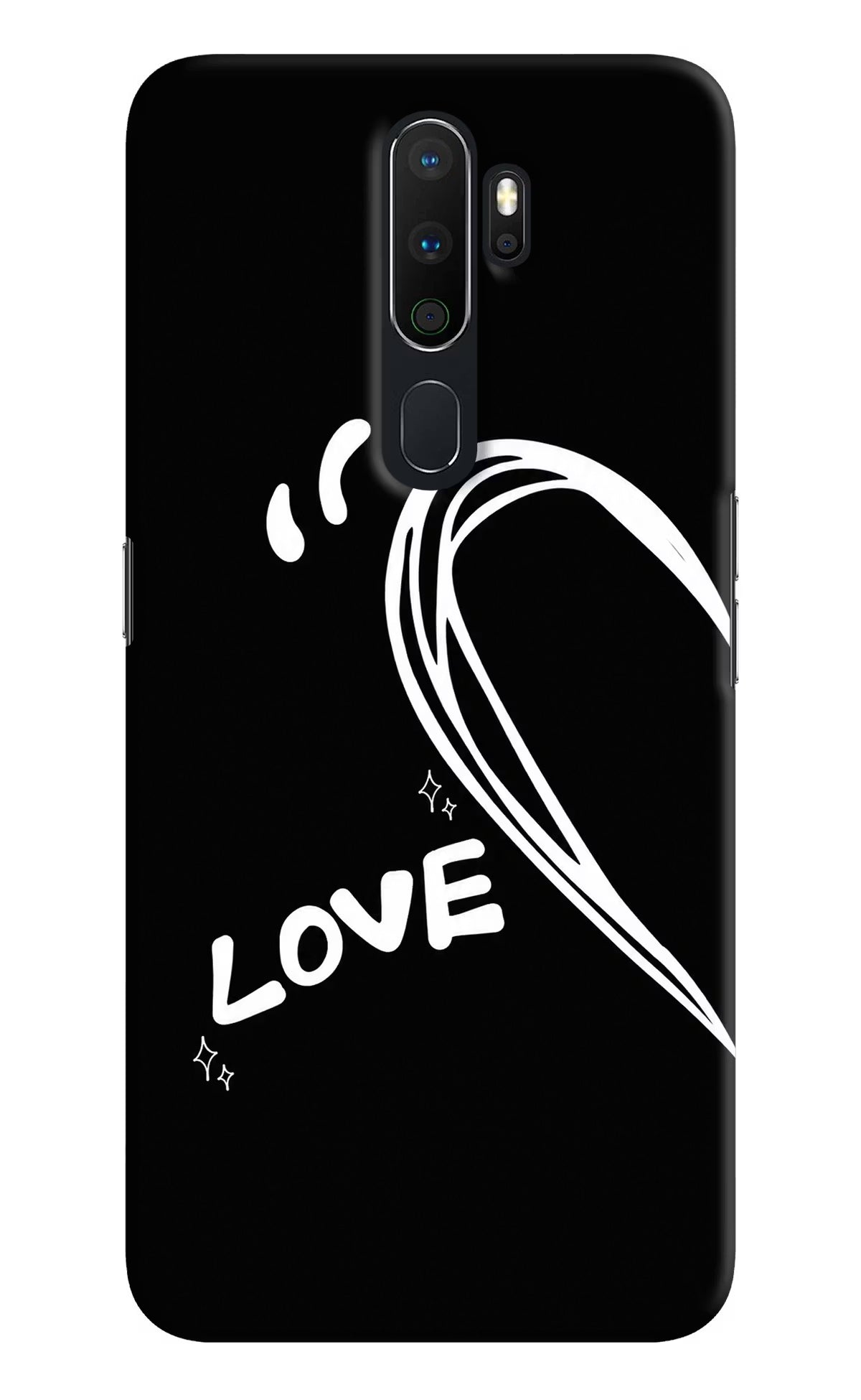 Love Line Oppo A5 2020/A9 2020 Back Cover