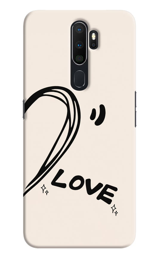 Soul Line Oppo A5 2020/A9 2020 Hard Case Back Cover by Casekaro