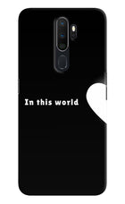 This World Oppo A5 2020/A9 2020 Hard Case Back Cover by Casekaro