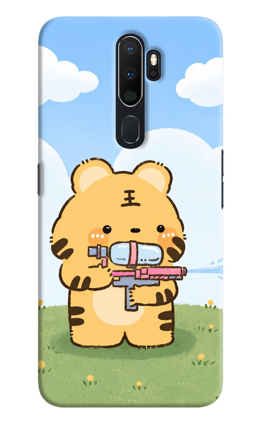 Tiger Treat Oppo A5 2020/A9 2020 Hard Case Back Cover by Casekaro