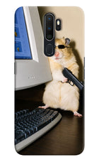 Hacker Hamster Oppo A5 2020/A9 2020 Hard Case Back Cover by Casekaro