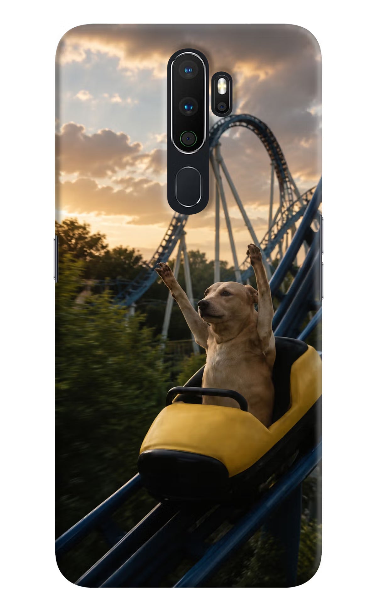 Rollercoaster Dog Oppo A5 2020/A9 2020 Back Cover