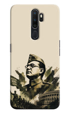 Netaji Rising Oppo A5 2020/A9 2020 Hard Case Back Cover by Casekaro