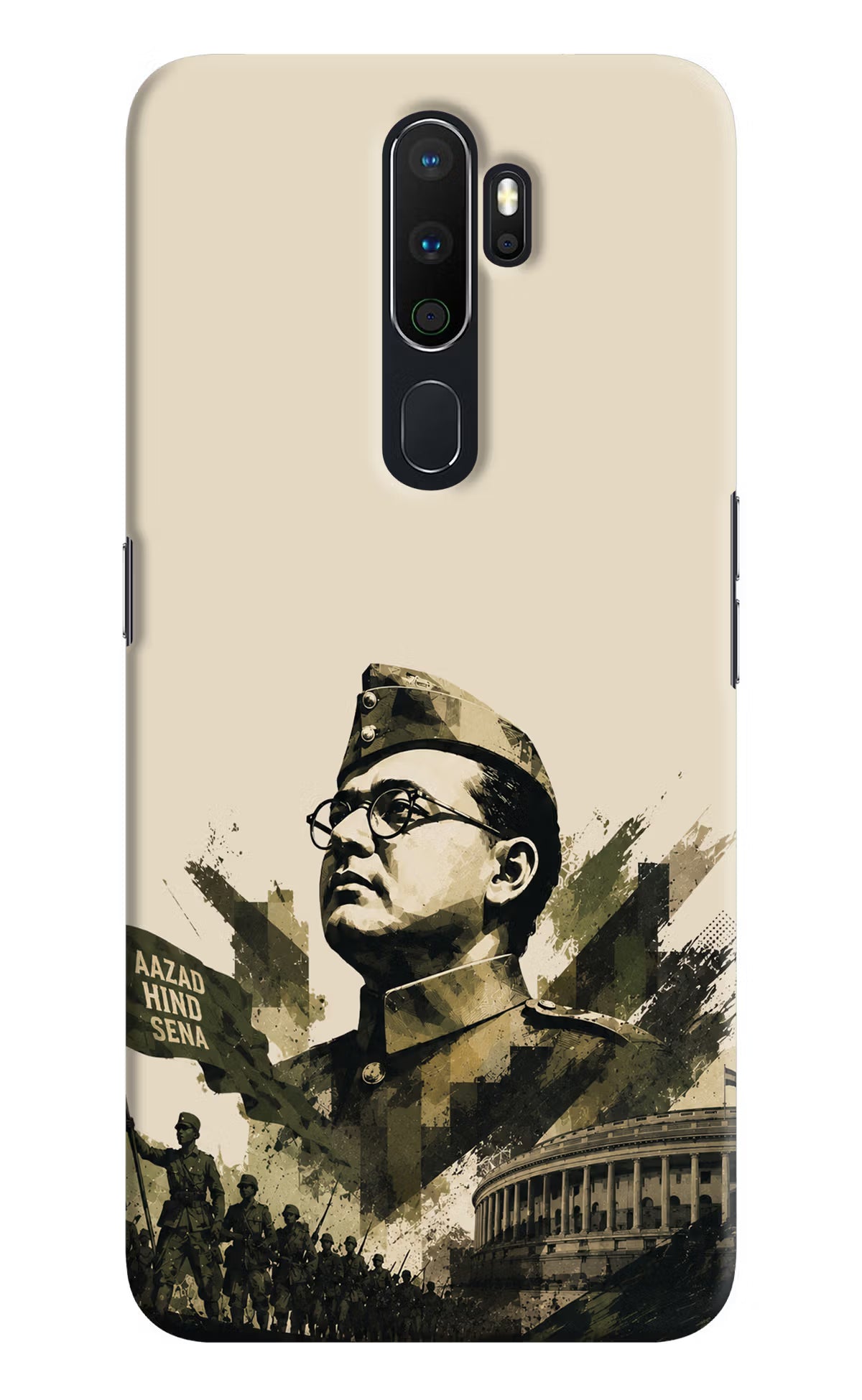 Netaji Rising Oppo A5 2020/A9 2020 Back Cover