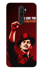 Bhagat Singh Revolution Oppo A5 2020/A9 2020 Hard Case Back Cover by Casekaro