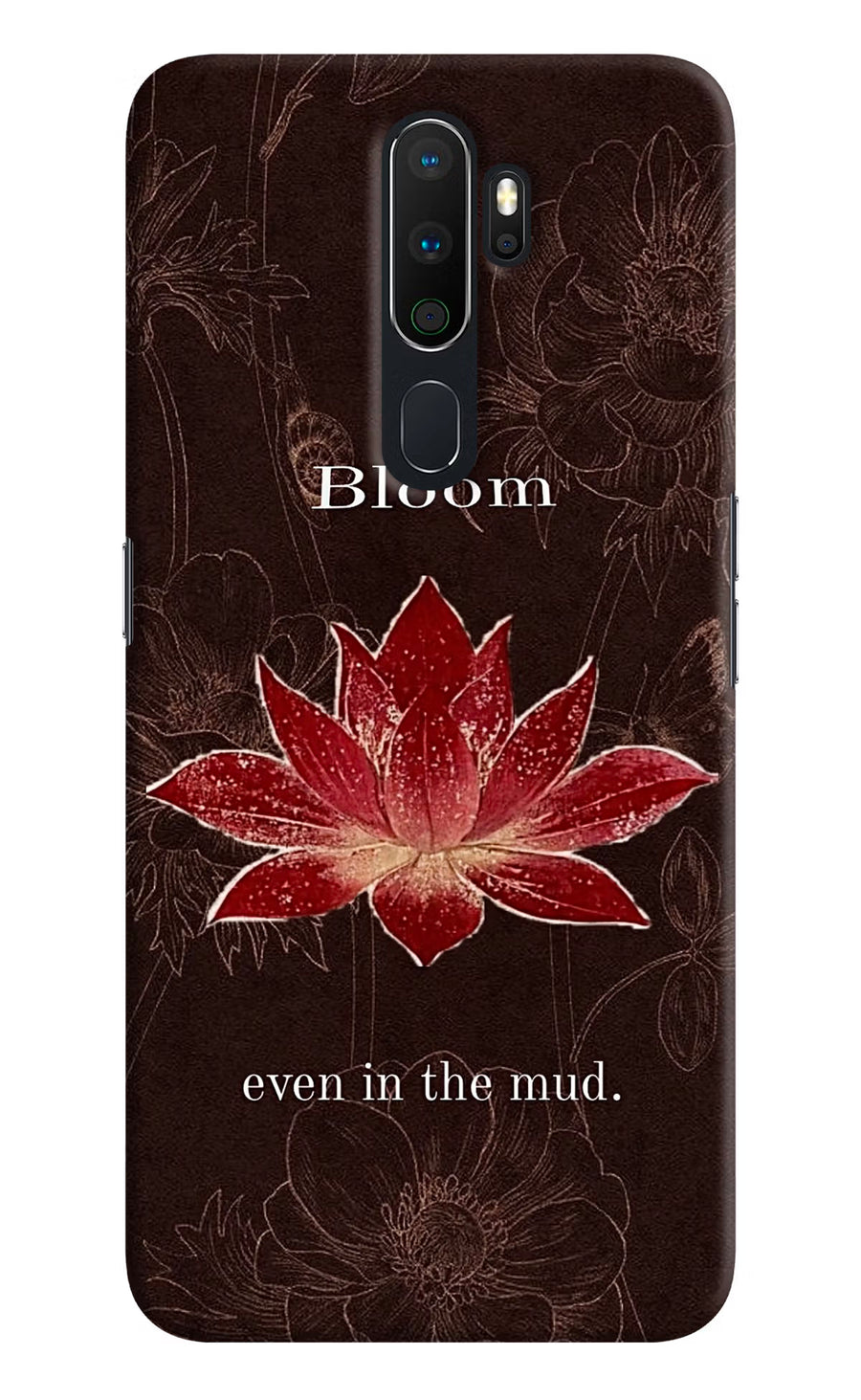 Bloom Oppo A5 2020/A9 2020 Back Cover, Hard case