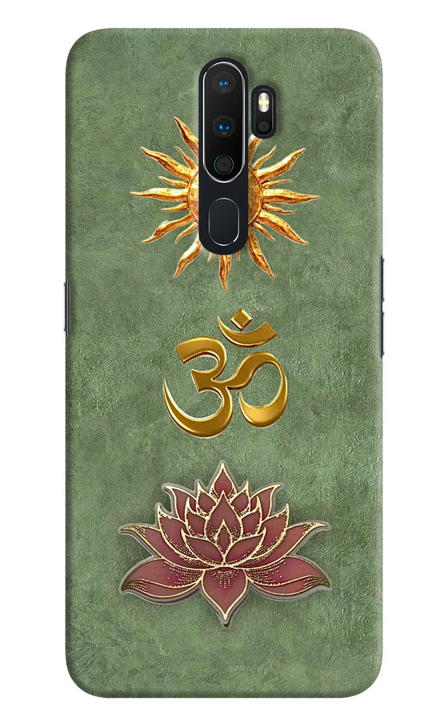 Om & Lotus Oppo A5 2020/A9 2020 Back Cover