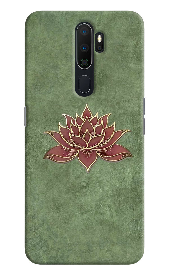Lotus Grace Oppo A5 2020/A9 2020 Hard Case Back Cover by Casekaro