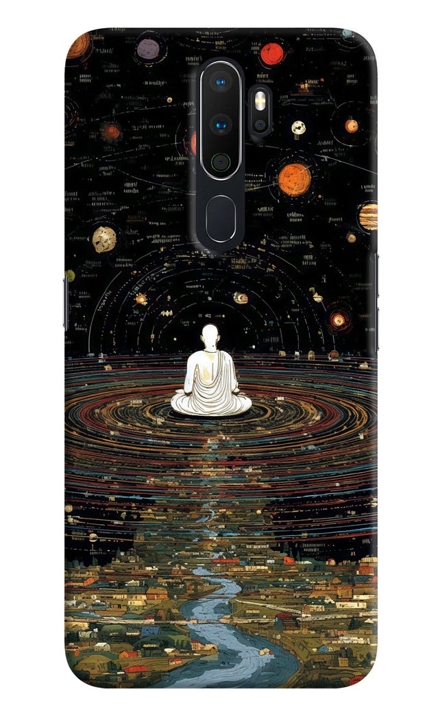 Space Monk Oppo A5 2020/A9 2020 Hard Case Back Cover by Casekaro