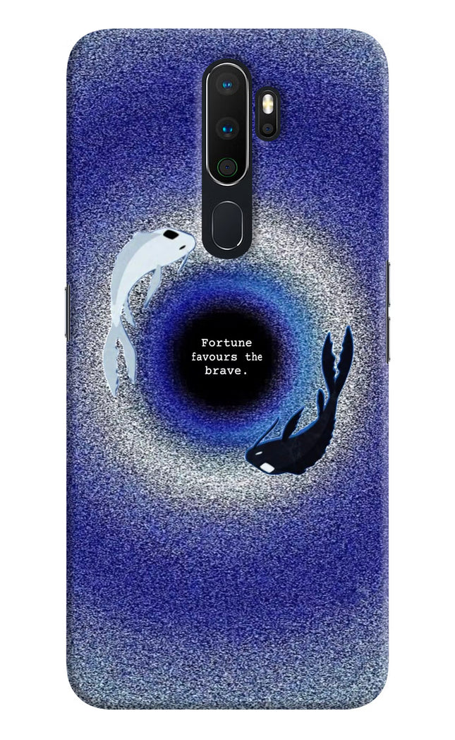 Dark Koi Oppo A5 2020/A9 2020 Hard Case Back Cover by Casekaro