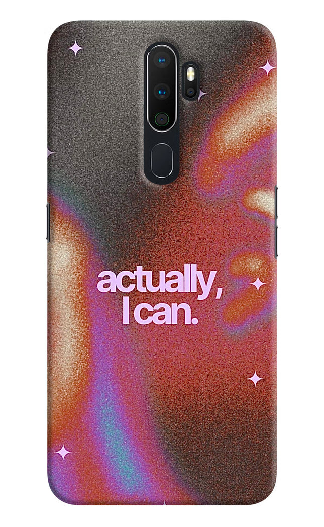 Pink Aura Oppo A5 2020/A9 2020 Hard Case Back Cover by Casekaro
