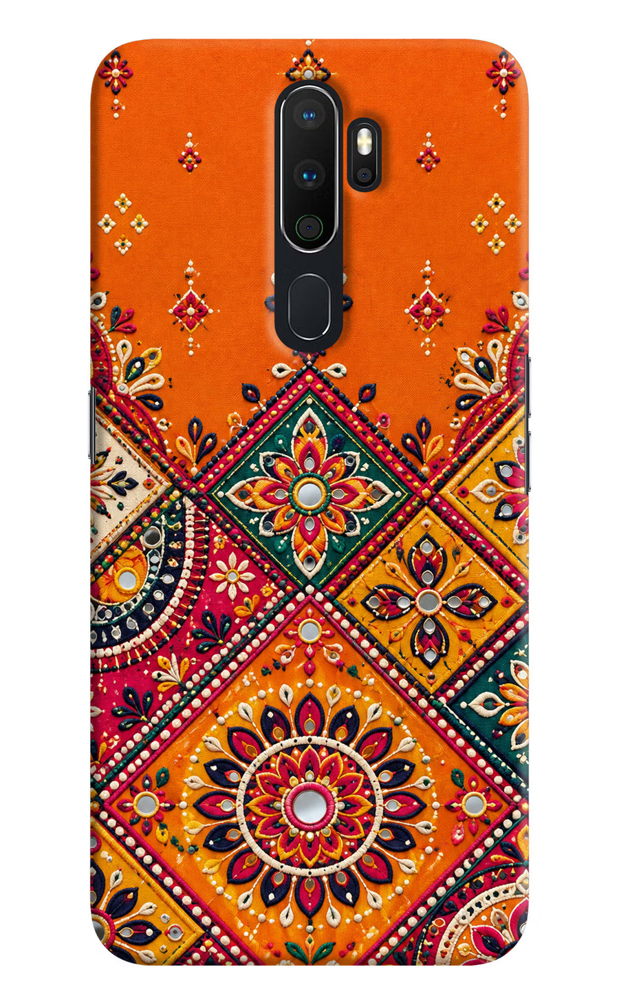 Kutch Glow Oppo A5 2020/A9 2020 Back Cover, Hard case