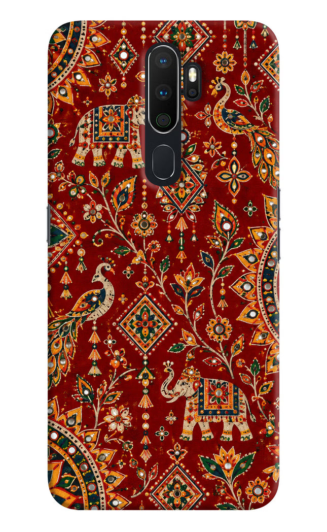 Laal Riwaaz Oppo A5 2020/A9 2020 Hard Case Back Cover by Casekaro