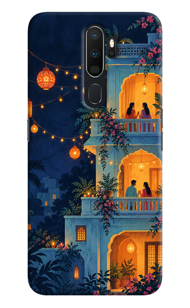 Balcony Glow Oppo A5 2020/A9 2020 Hard Case Back Cover by Casekaro