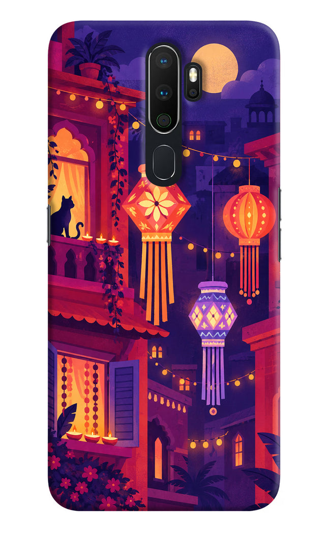 Lantern Lane Oppo A5 2020/A9 2020 Hard Case Back Cover by Casekaro