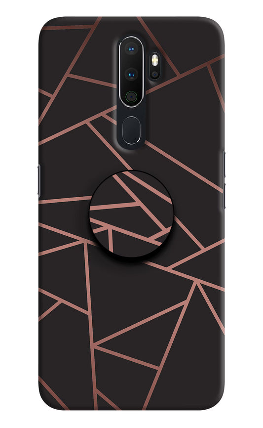 Geometric Pattern Oppo A5 2020/A9 2020 Pop Case by Casekaro