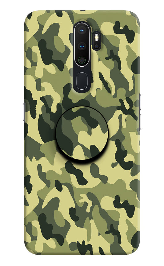 Camouflage Oppo A5 2020/A9 2020 Pop Case by Casekaro