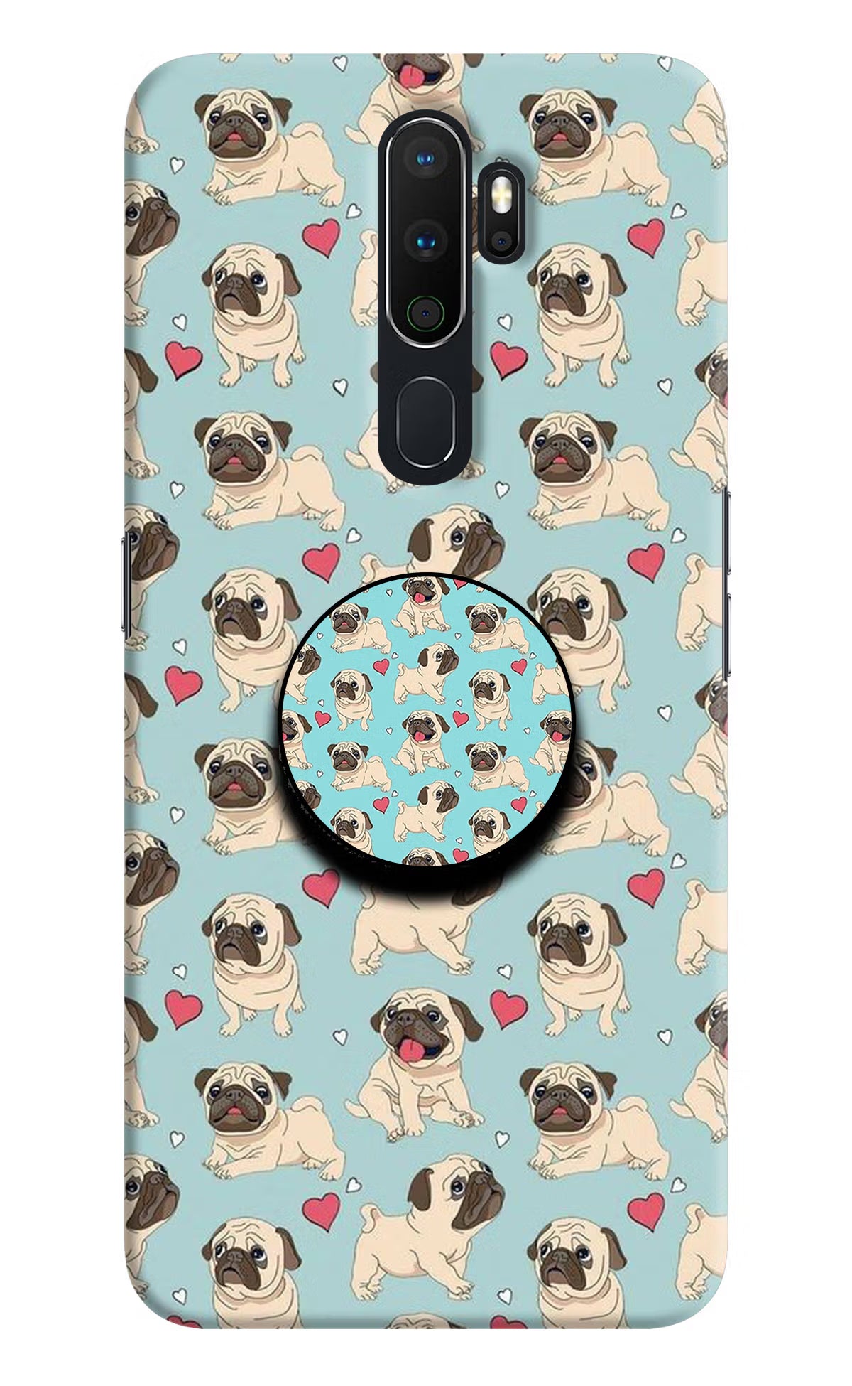 Pug Dog Oppo A5 2020/A9 2020 Pop Case by Casekaro