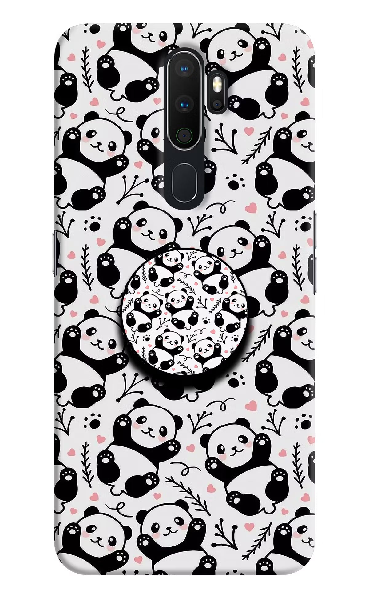 Cute Panda Oppo A5 2020/A9 2020 Pop Case by Casekaro