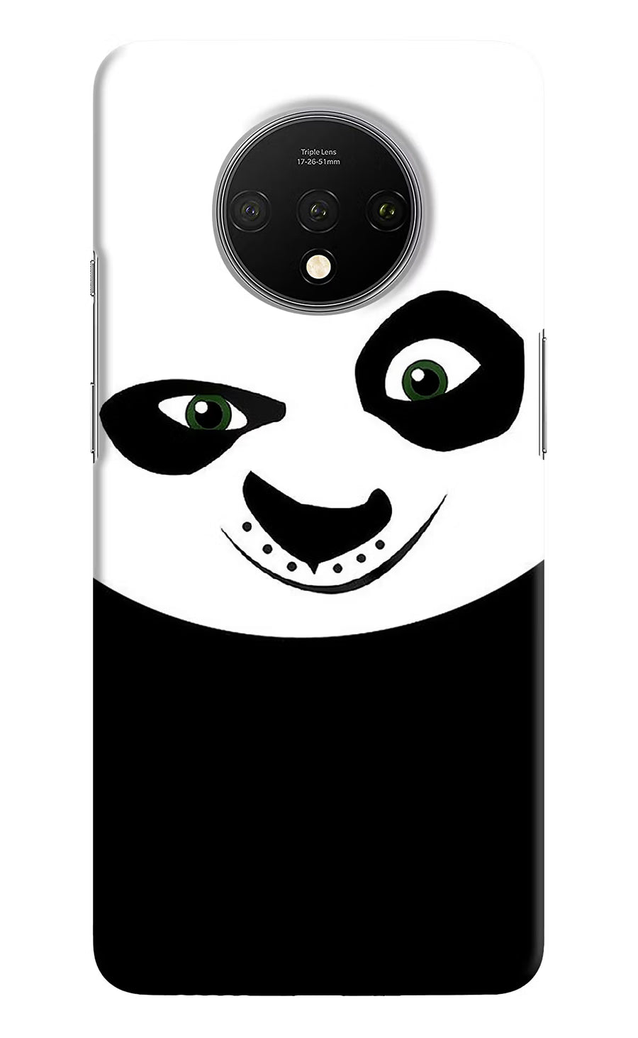 Panda Oneplus 7T Back Cover, Hard case